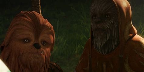 the wrong jedi wookie